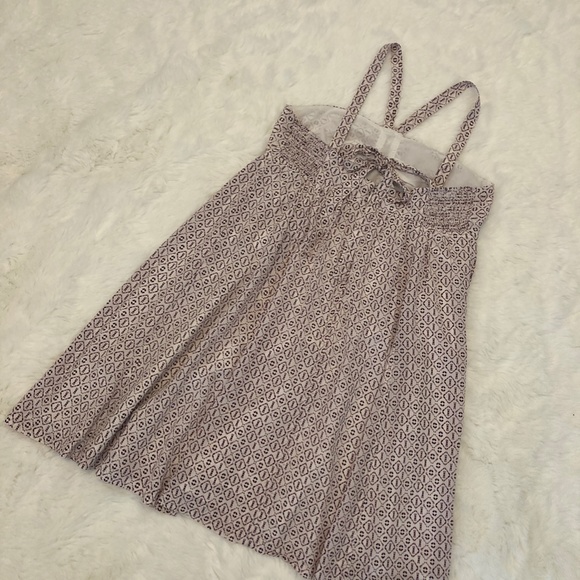 Madewell Silk Convertible Halter Dress Echo Grid 6 - Picture 4 of 7